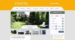 Desktop Screenshot of courte-immobilien.com